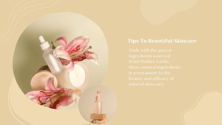 Cream White Aesthetic Skincare Product Presentation hhj